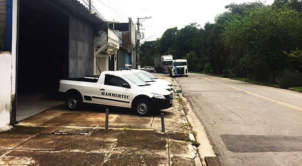 Galpão da Hammertec Brasil